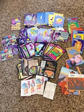 Vintage Trading Card Lot - My Little Pony Series 2, Harry Potter TCG, Monster Hi
